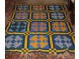 This quilt top is fabulous. It is hand pieced with a