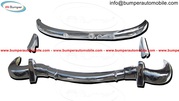 Mercedes 300SL bumpers (1957-1963) stainless steel