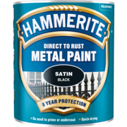 Hammerite Direct to Rust Metal Paint - Satin Finish 